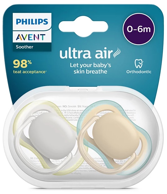 Philips AVENT 2 Xuxas - Ultra Air - Neutra - 0-6M