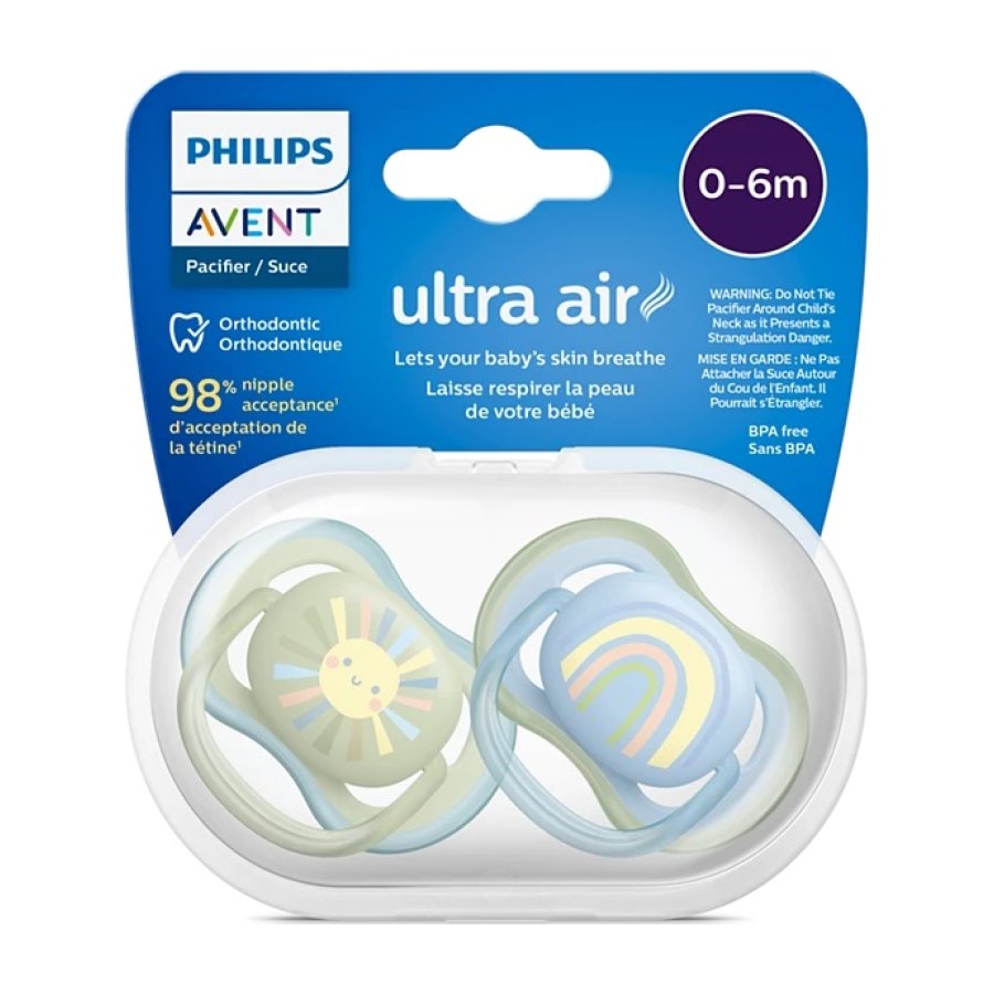 Philips AVENT - 2 Xuxas -  0-6M - Ultra Air -  Deco - Menino