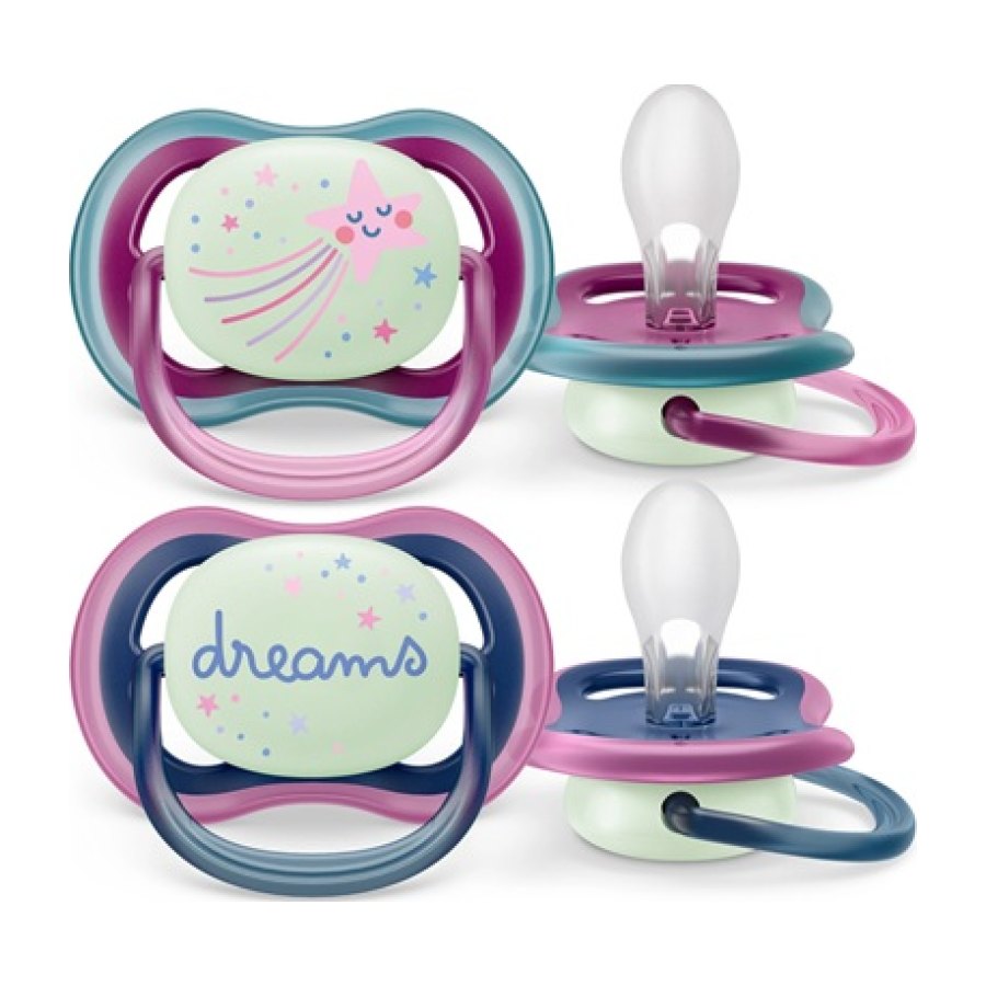 Philips AVENT - 2 Xuxas -  6-18M - Ultra Air - NT - Menina  