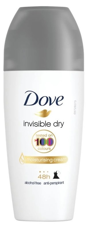 DOVE Desodorizante ROLL-ON Invisible Dry 50ML