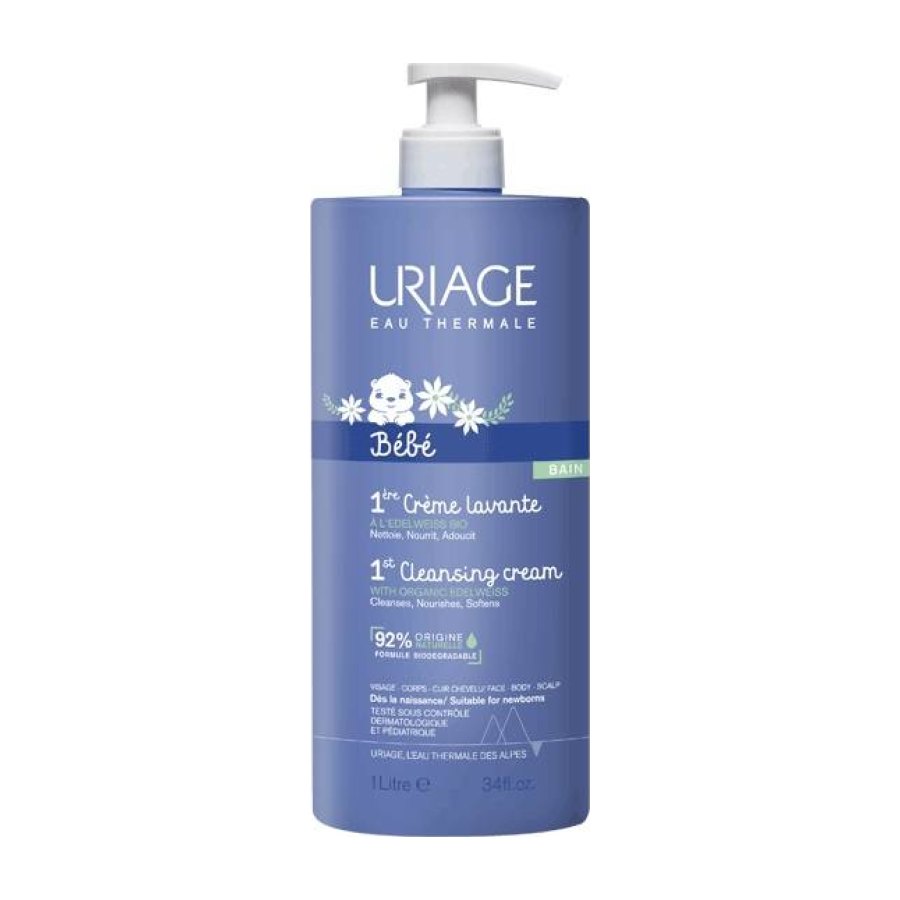 URIAGE BEBÉ 1º Creme Lavante 1000 ml (GEL BANHO)
