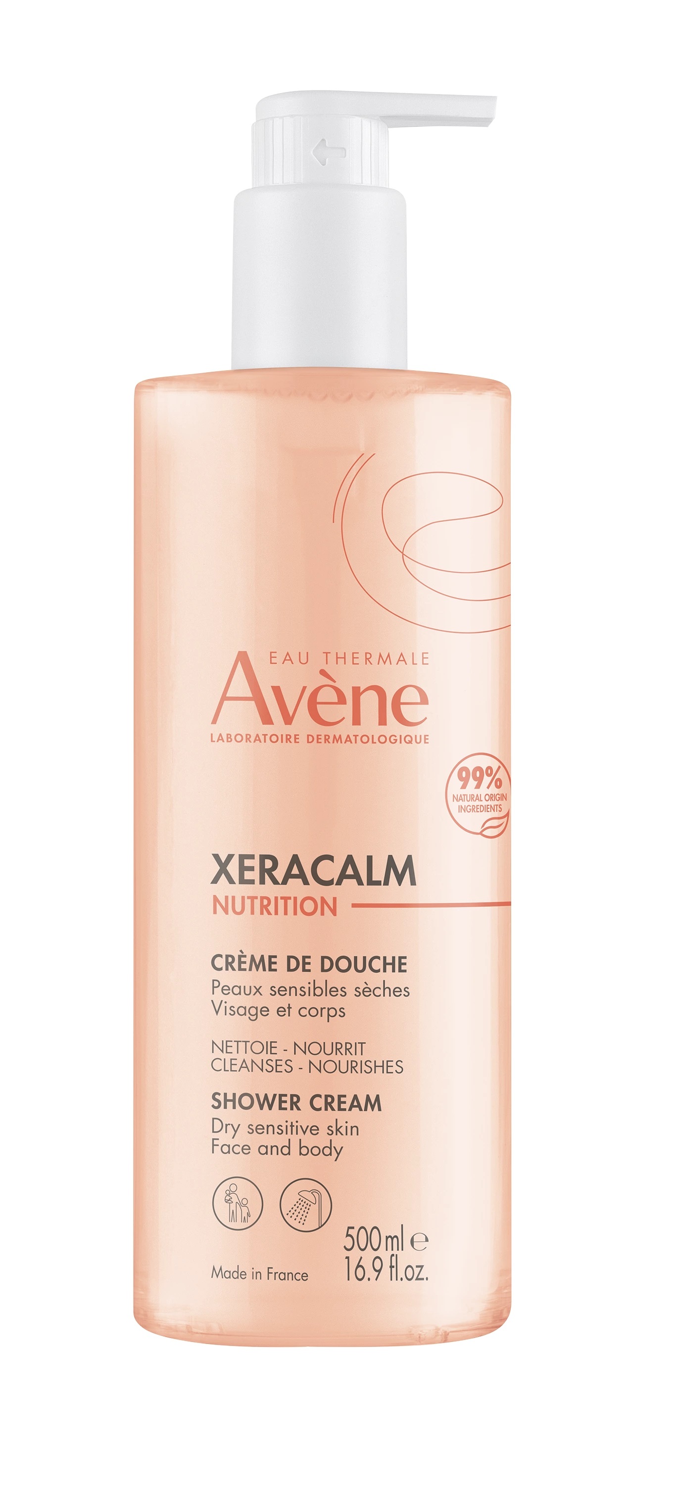 AVENE XERACALM Nutrition Creme Duche 500 ml