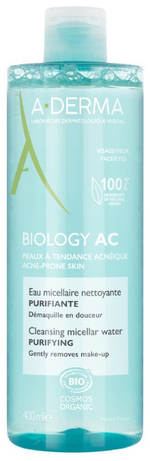 A-DERMA BIOLOGY AC Água Mic Purificante 400 ml