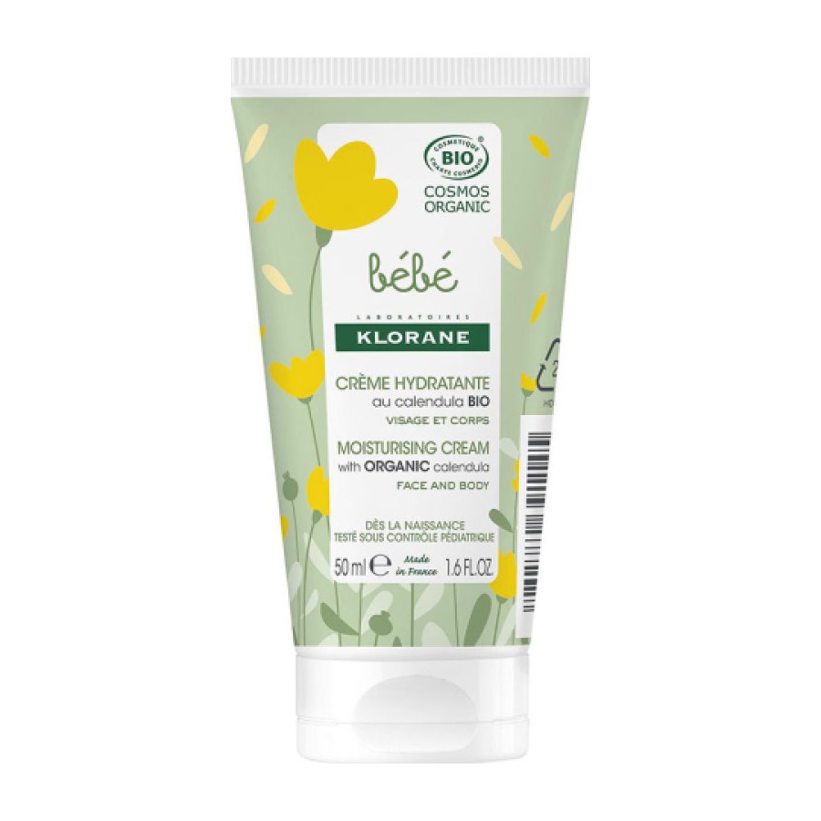 KLORANE BEBÉ Creme Hidratante Rosto Corpo 50ml 