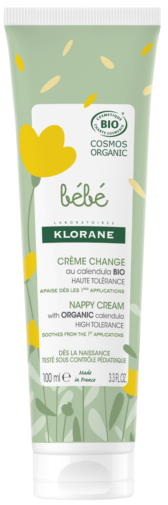 KLORANE BEBÉ Creme Muda Fralda Bio 100ml 