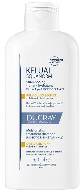 DUCRAY KELUAL Squanorm Champô Caspa Seca 200ml 