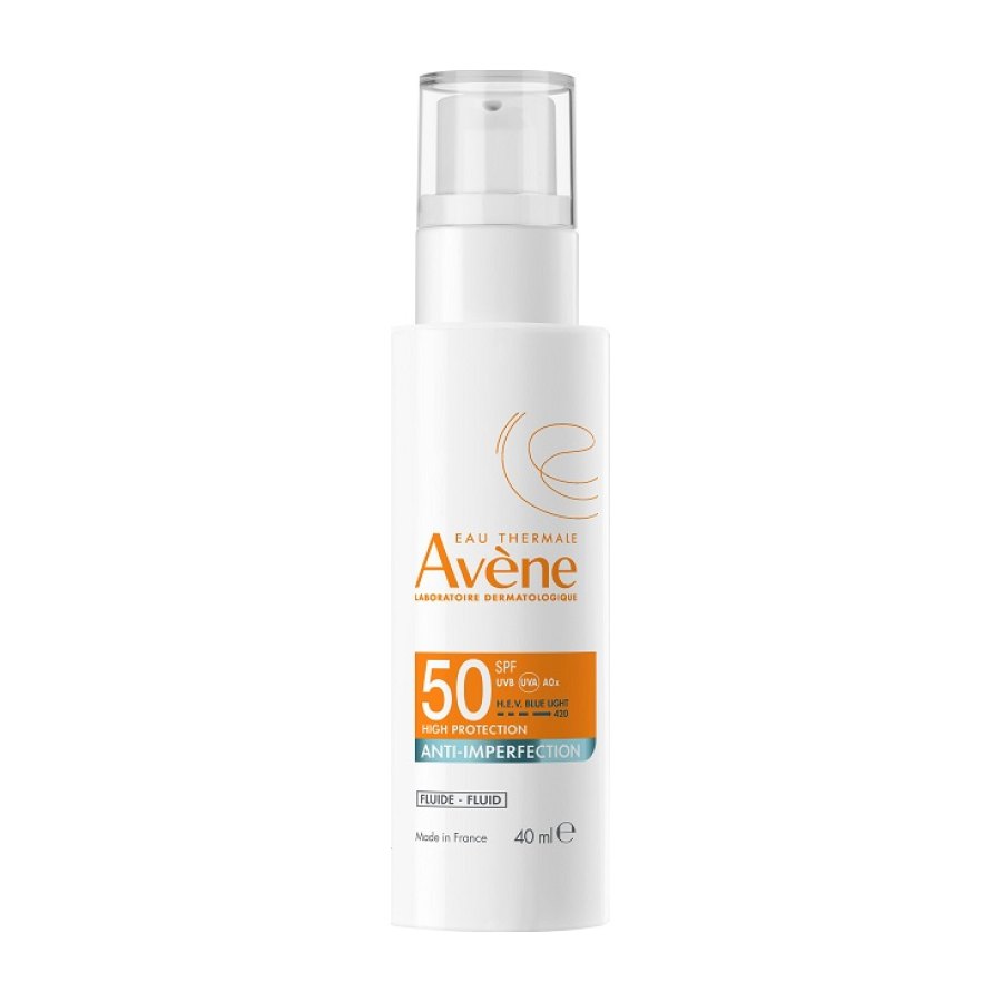 AVENE SOLAR SPF 50+ Fluido Anti-Imperfeições 40ml ACNE