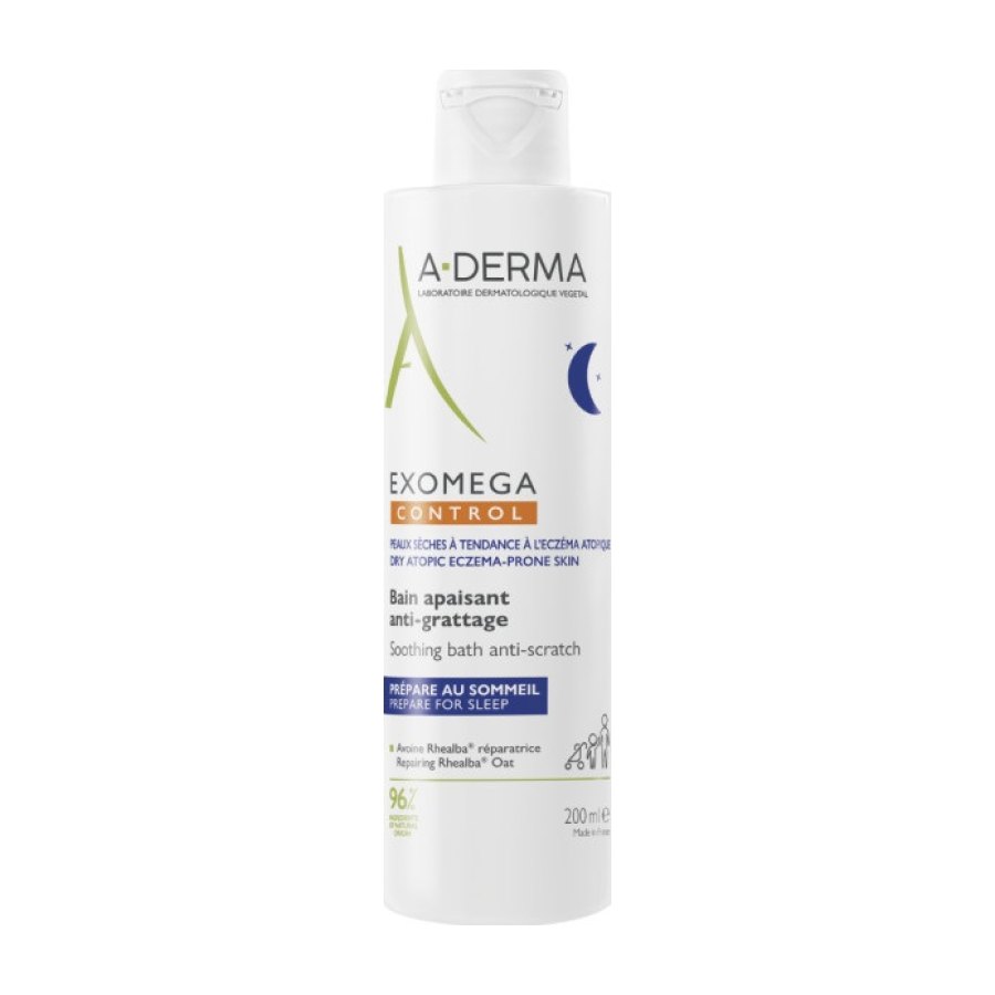 A-DERMA EXOMEGA Banho Calmante Noite 200 ml (ATOPIA)