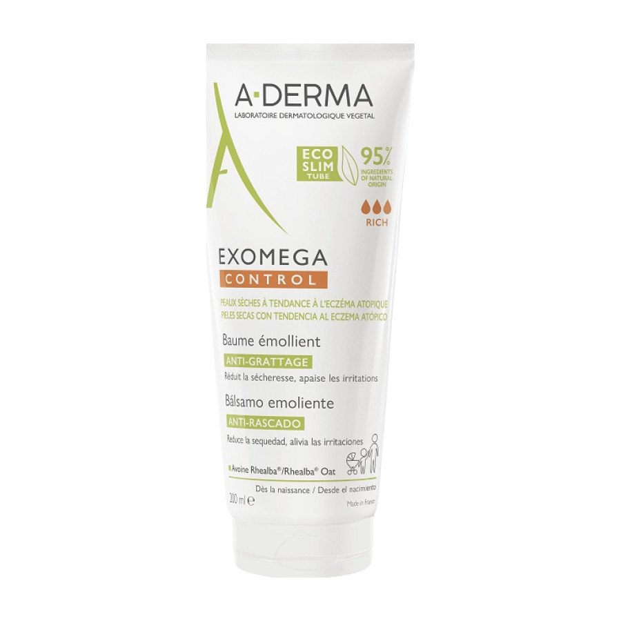 A-DERMA EXOMEGA Bálsamo Emoliente 200 ml (ATOPIA)