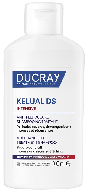 DUCRAY Kelual DS Shampoo Intensive 100ml ANTI-CASPA NOVO
