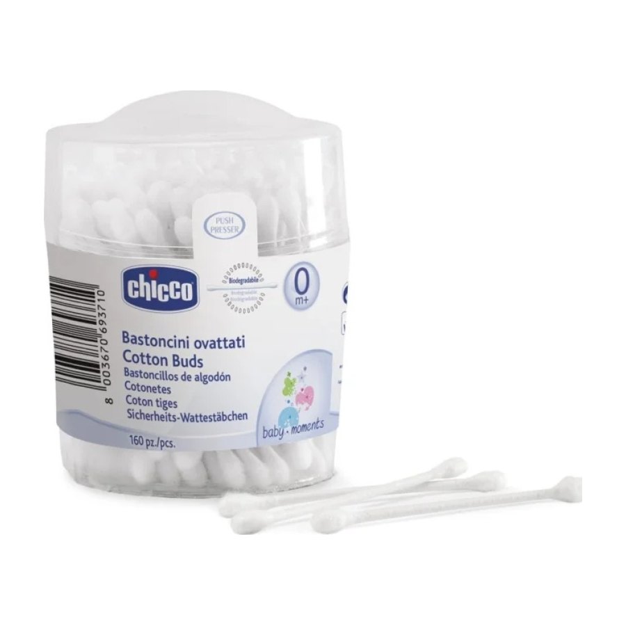 CHICCO Cotonetes 0M+ 160UN