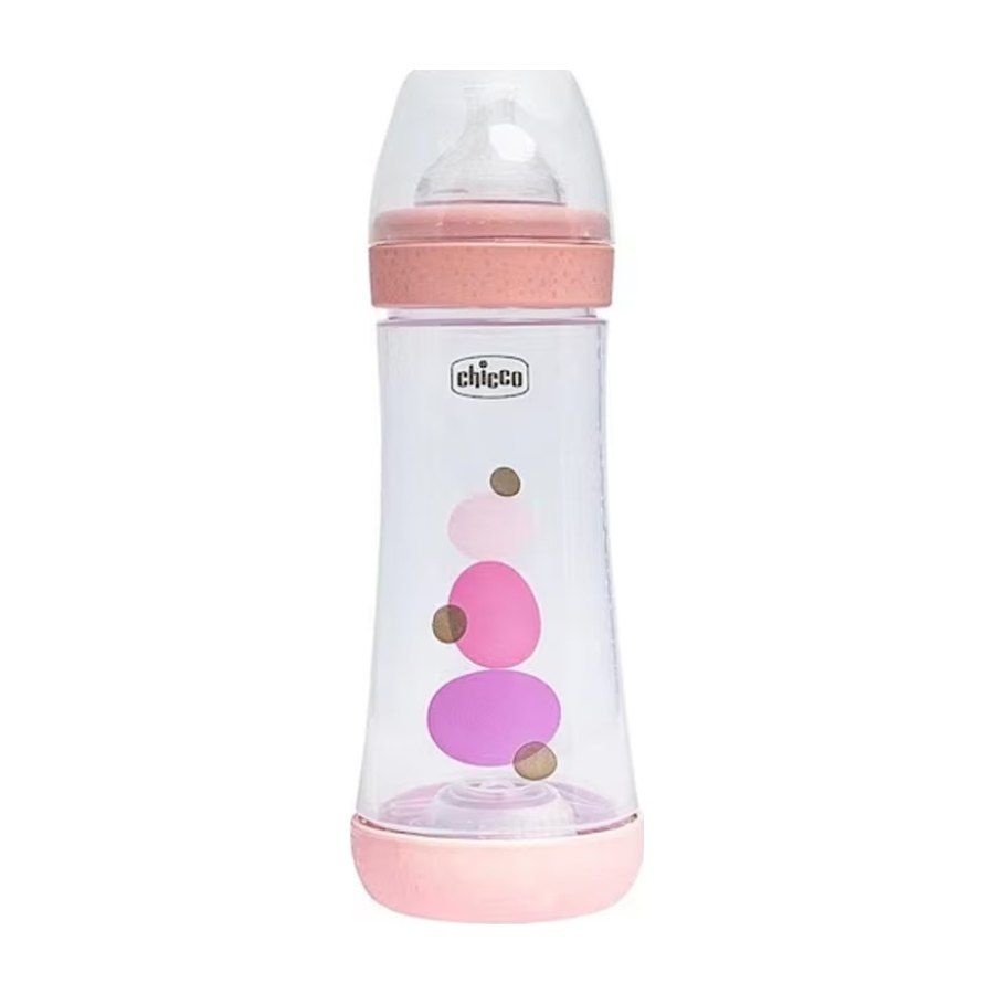 CHICCO Biberão Plas Perfect Roxo 300 ML 4M+
