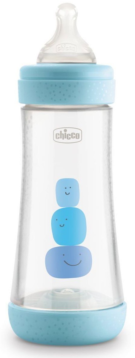 CHICCO Biberão Plas Perfect Verde 300 ML 4M+