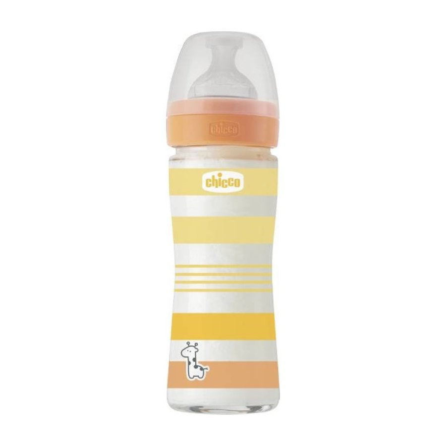 CHICCO Biberão WB AMARELO 240 ML SLOW