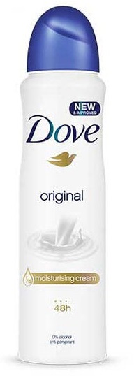 DOVE Desodorizante SPRAY Original 150ML