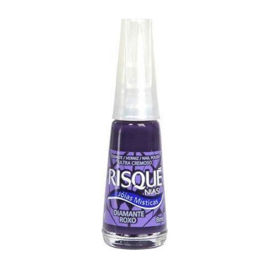 RISQUE Verniz DIAMANTE ROXO