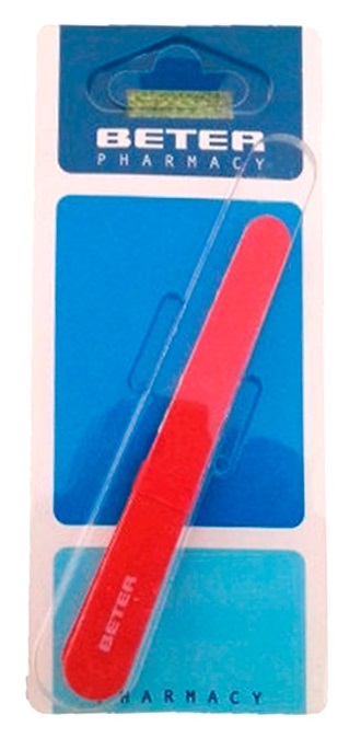 BETER 4 limas unhas corindo 16 cm