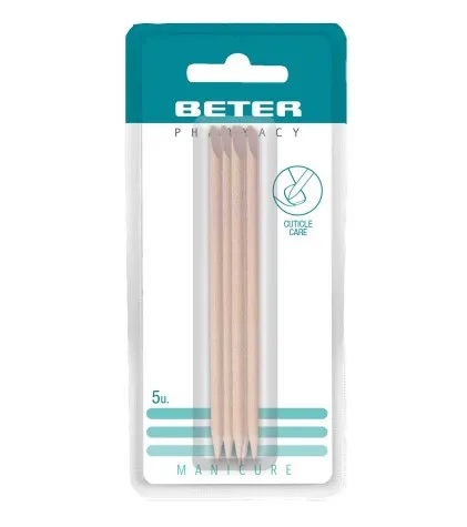 BETER 5 Palitos empurra peles pau laranja