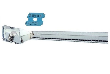 BETER Aparador de calos com 1 lâmina cromado