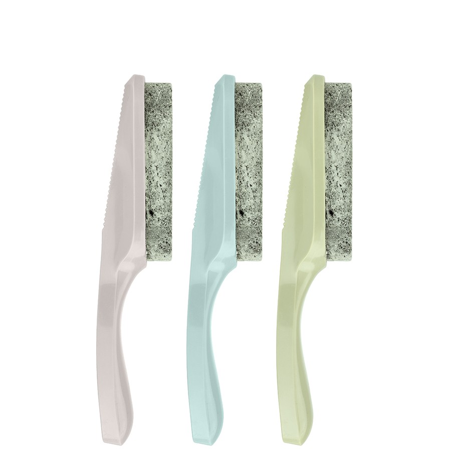 BETER Pedra pomes natural com cabo plástico