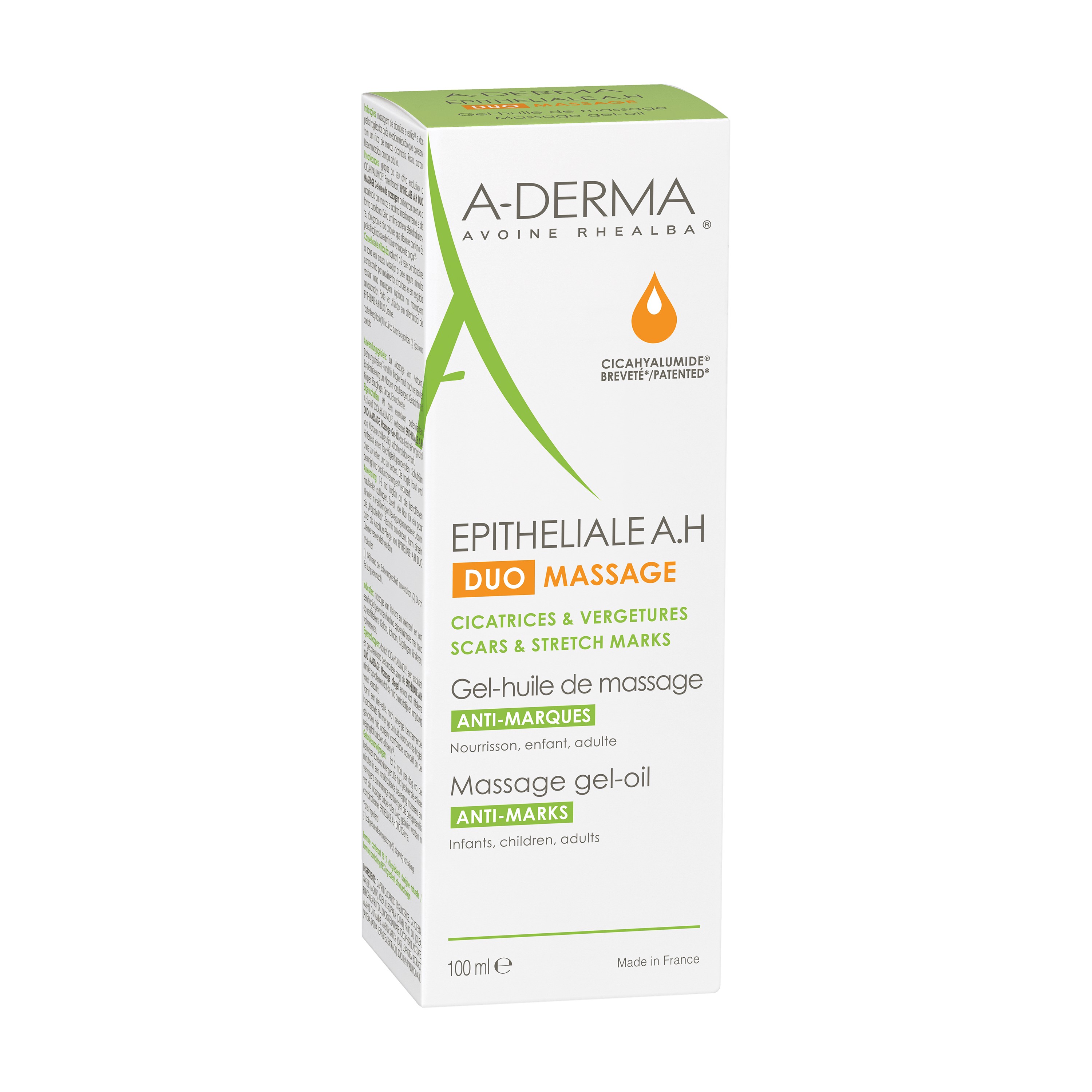 A-DERMA EPITHELIALE Gel Óleo ESTRIAS/CICATR 100 ml