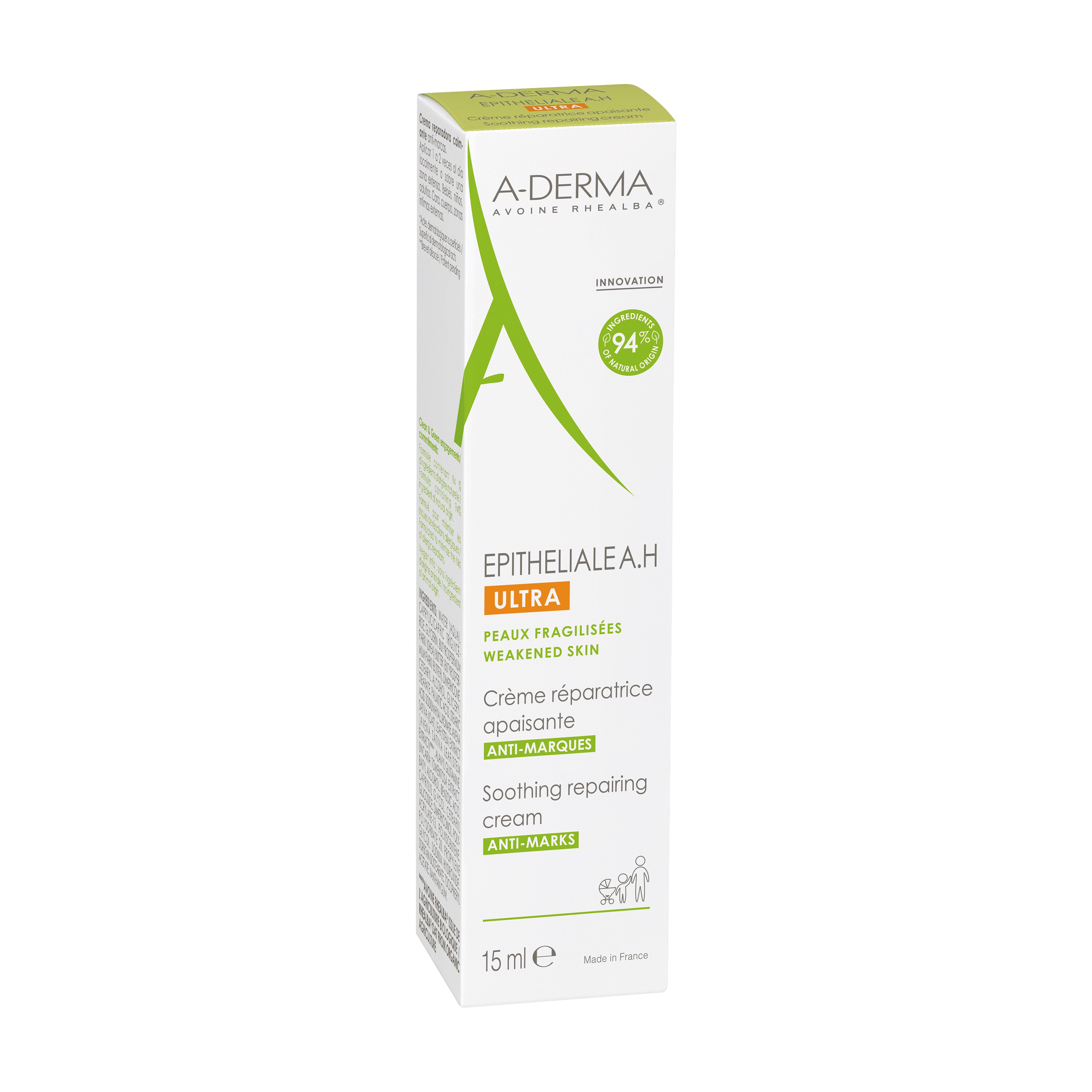 A-DERMA EPITHELIALE AH Creme 15ml (CICATRIZANTE)
