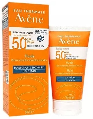 AVENE SOLAR SPF 50 Fluido 50ml 