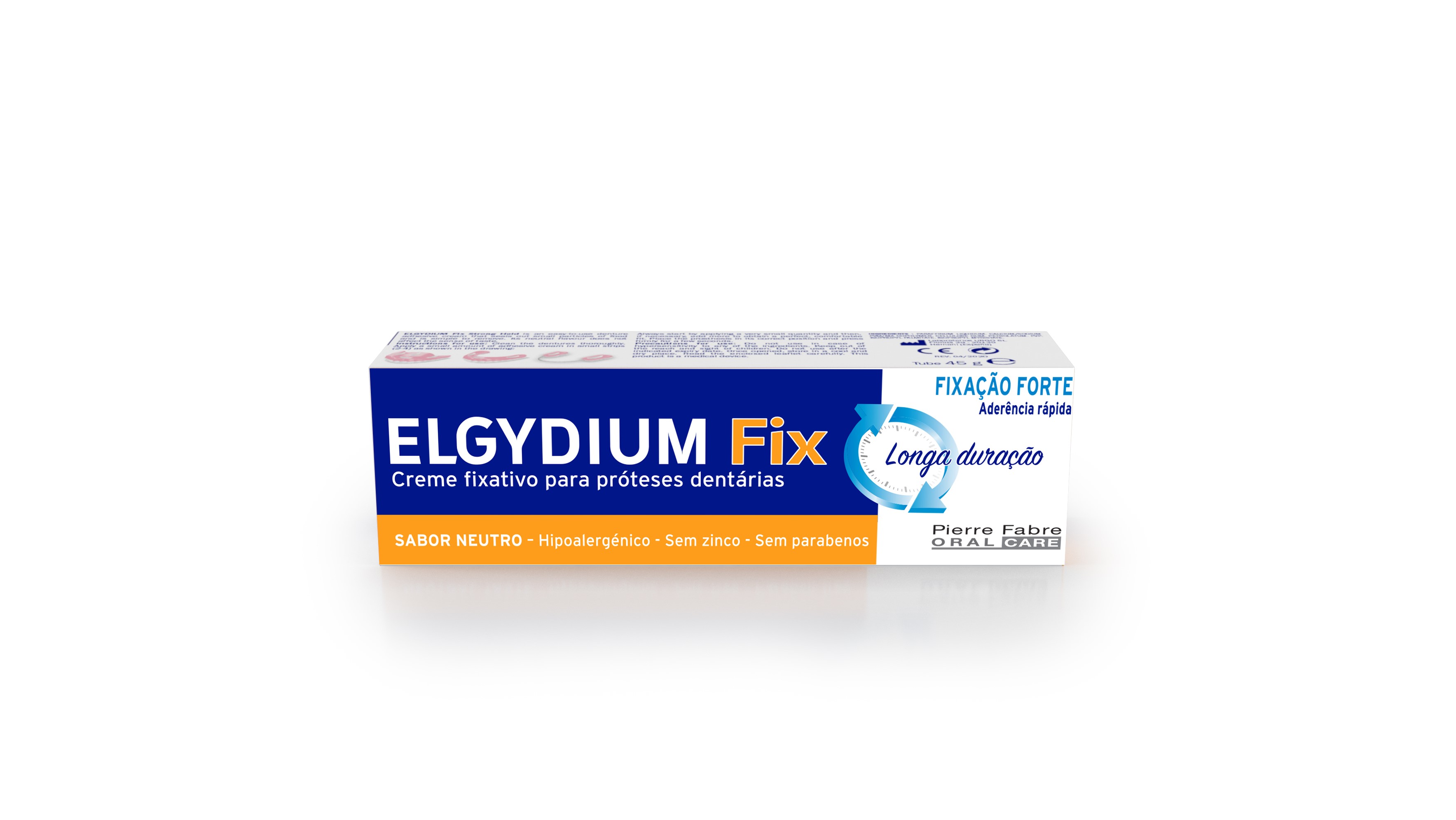 ELGYDIUM FIX FORTE Cola Placa Dentár 45 grs
