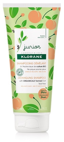 KLORANE JUNIOR Champô Desemb. Pêssego 200 ml