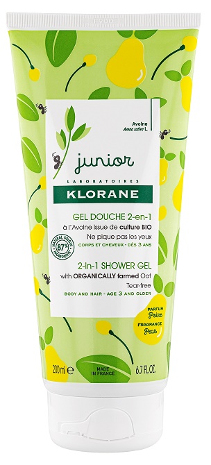 KLORANE JUNIOR Gel Duche Pêra 200 ml