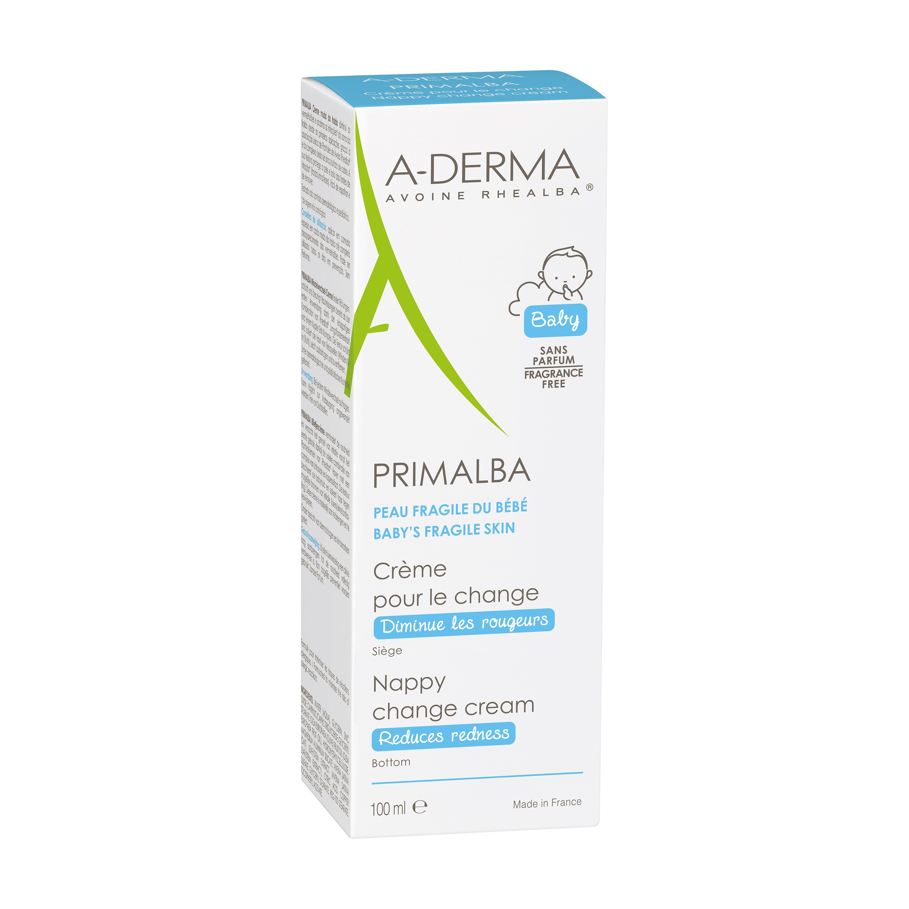A-DERMA PRIMALBA Creme Muda Fralda 100 ml 