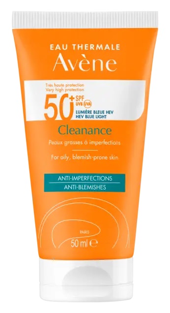 AVENE CLEANANCE SOLAR SPF 50 (Peles Oleosas)