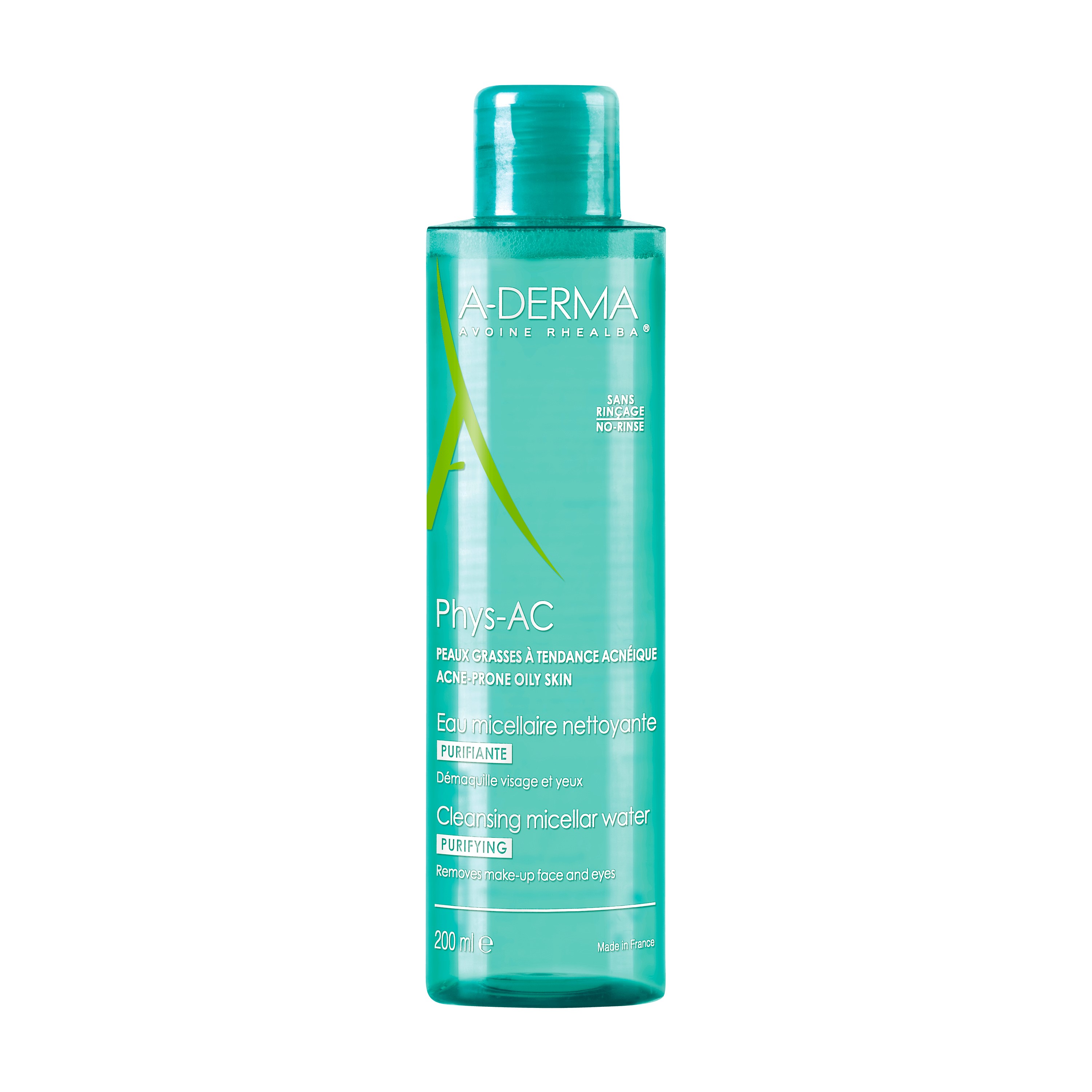 A-DERMA PHYS-AC Água Micelar Purificante 200 ml 
