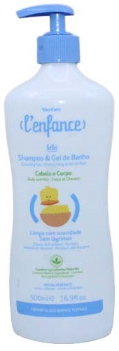 L´ENFANCE Shampoo e Gel de Banho  200 ml