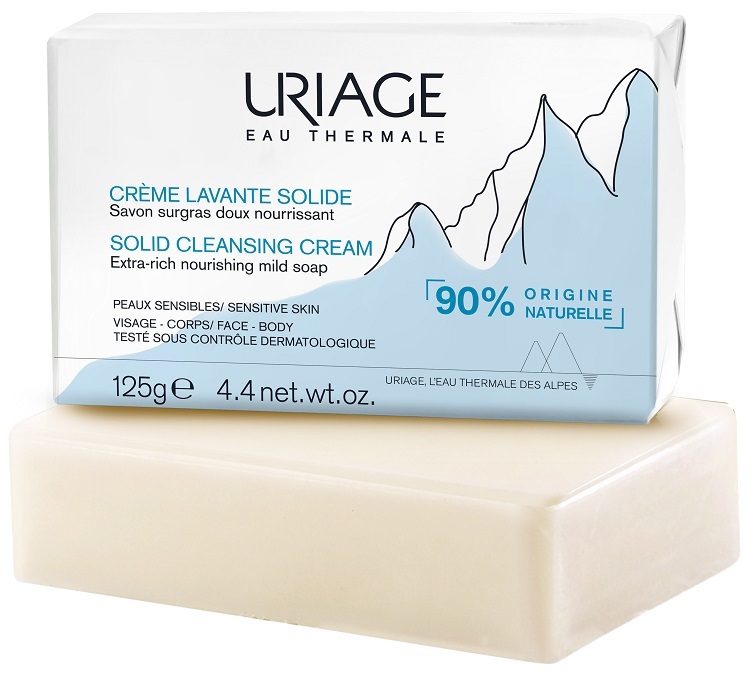 URIAGE AT Creme Lavante Sólido 125 Grs (sabonete)