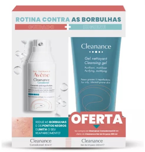 AVENE CLEANANCE COMEDOMED Creme 30ml OF Gel 200ml