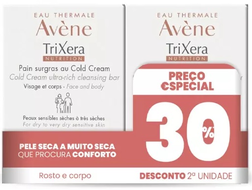 AVENE Trixera Pain (Sabonete) Duo