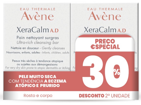 AVENE Xeracalm Pain (Sabonete) Duo