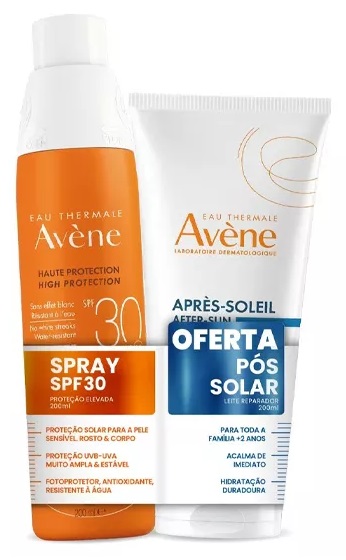 AVENE SOLAR SPF 30 Spray 200ml OF AFTER SUN
