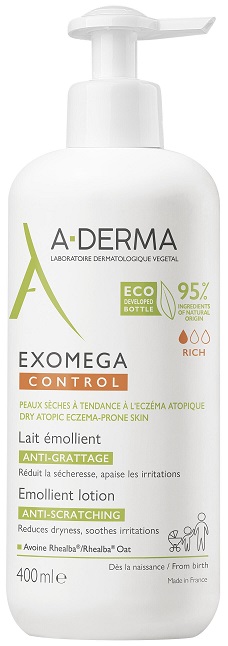 A-DERMA EXOMEGA Leite Emoliente 400ml (ATOPIA)