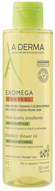 A-DERMA EXOMEGA Duche Óleo Emoliente 200ml (ATOPIA
