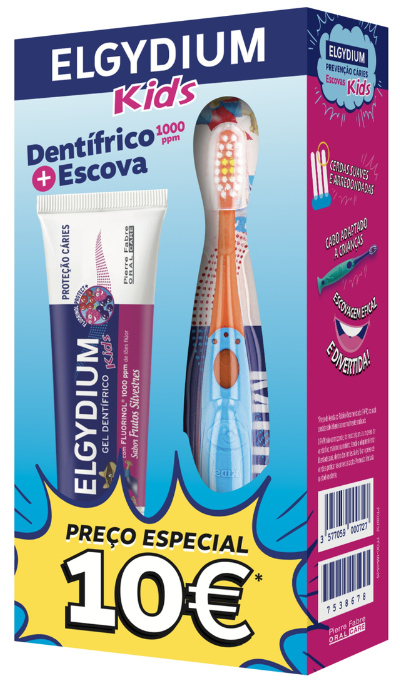 ELGYDIUM KIDS Frutos Silvestres + Escova 25