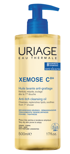 URIAGE XEMOSE Óleo Lavante  C8 500 ml (gel Banho)