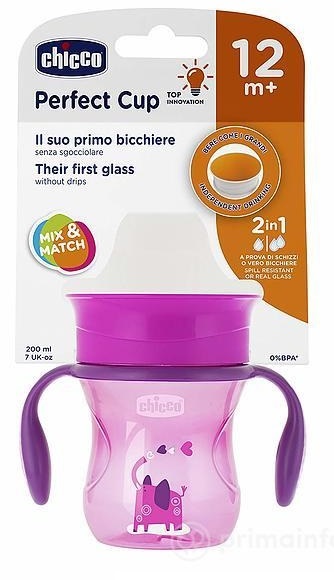 CHICCO COPO REFEIÇÃO 12M+ Menina 