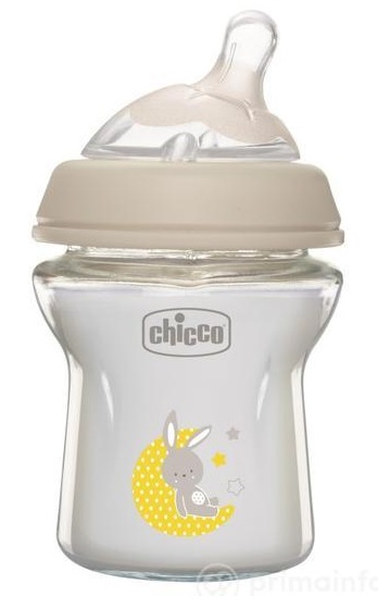 CHICCO Biberao de Vidro NaturalFeeling 150 ml 0M+