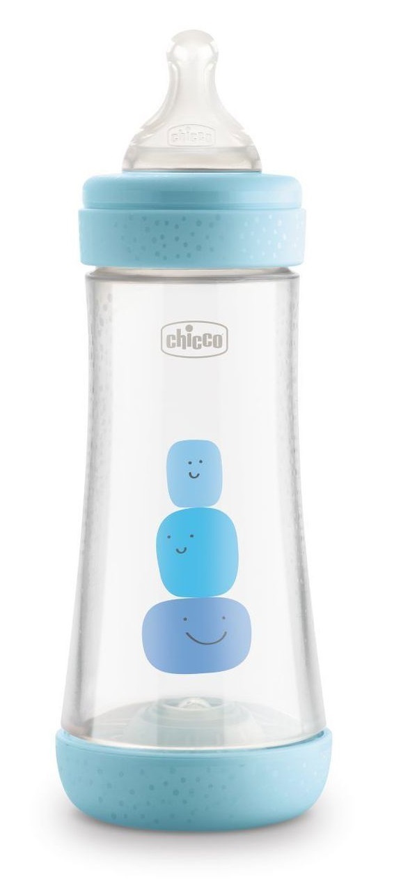 CHICCO Biberao Perfect5 PP AZUL 300ml NOVO