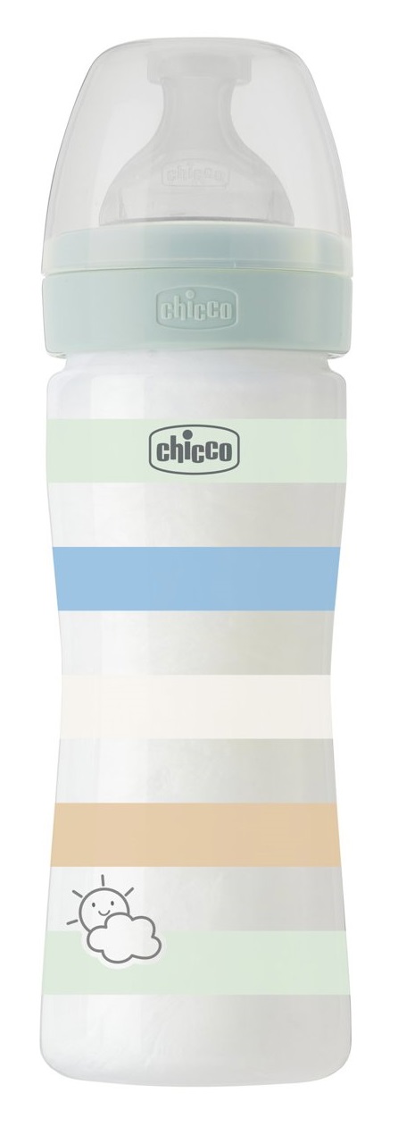 CHICCO BIBERÃO WB PP VERDE  COL 250 ML SIL A