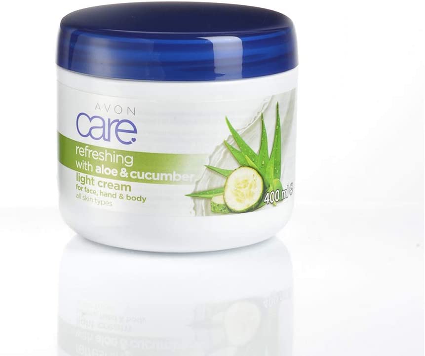 AVON Care Aloe & Pepino Creme Refres. Leve 400ml